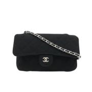 Pre-owned Nylon chanel-bags Chanel Vintage , Black , Dames