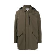 Groene Tech Softshell Donsjas Woolrich , Green , Heren