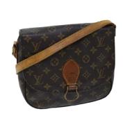 Pre-owned Canvas louis-vuitton-bags Louis Vuitton Vintage , Brown , Da...