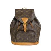 Pre-owned Canvas louis-vuitton-bags Louis Vuitton Vintage , Brown , Da...