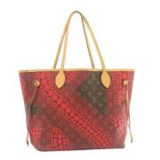 Pre-owned Canvas louis-vuitton-bags Louis Vuitton Vintage , Red , Dame...