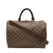 Pre-owned Canvas louis-vuitton-bags Louis Vuitton Vintage , Brown , Da...