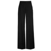 Elegante Wijde Broek Caroline Biss , Black , Dames