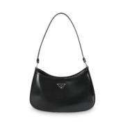 Pre-owned Leather prada-bags Prada Vintage , Black , Dames