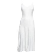 Pre-owned Knit dresses Alaïa Pre-owned , White , Dames