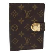 Pre-owned Canvas home-office Louis Vuitton Vintage , Brown , Dames