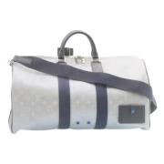 Pre-owned Canvas louis-vuitton-bags Louis Vuitton Vintage , Gray , Dam...