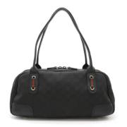 Pre-owned Canvas gucci-bags Gucci Vintage , Black , Dames