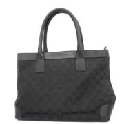 Pre-owned Canvas gucci-bags Gucci Vintage , Black , Dames