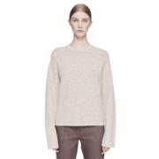 Alpaca Tweed Gebreid Joseph , Beige , Dames