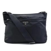 Pre-owned Nylon prada-bags Prada Vintage , Black , Dames