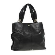 Pre-owned Leather shoulder-bags Yves Saint Laurent Vintage , Black , D...