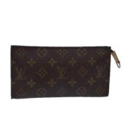 Pre-owned Canvas pouches Louis Vuitton Vintage , Brown , Dames