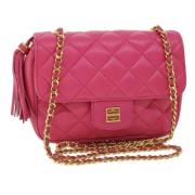 Pre-owned Leather shoulder-bags Givenchy Pre-owned , Pink , Dames