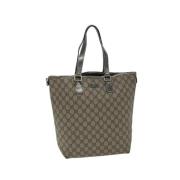 Pre-owned Leather gucci-bags Gucci Vintage , Beige , Dames