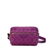 Pre-owned Denim crossbody-bags Louis Vuitton Vintage , Purple , Dames