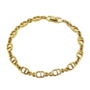 Pre-owned Metal dior-jewelry Dior Vintage , Yellow , Dames