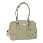 Pre-owned Nylon prada-bags Prada Vintage , Beige , Dames