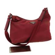 Pre-owned Nylon prada-bags Prada Vintage , Red , Dames