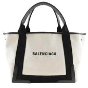 Pre-owned Canvas balenciaga-bags Balenciaga Vintage , Beige , Dames