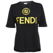 Pre-owned Fabric tops Fendi Vintage , Black , Dames