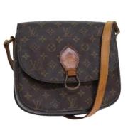 Pre-owned Canvas louis-vuitton-bags Louis Vuitton Vintage , Brown , Da...