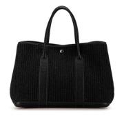 Pre-owned Wool handbags Hermès Vintage , Black , Dames