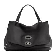 Zwarte Postina Daily S Tas Zanellato , Black , Dames