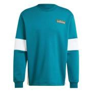 Adibreak Crew Hoodie Adidas , Green , Heren