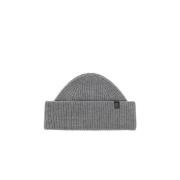 Beanie met logo-patch AllSaints , Gray , Unisex