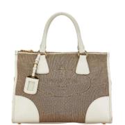 Pre-owned Canvas prada-bags Prada Vintage , Brown , Dames