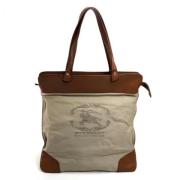 Pre-owned Canvas shoulder-bags Burberry Vintage , Beige , Dames