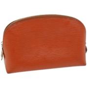 Pre-owned Leather louis-vuitton-bags Louis Vuitton Vintage , Orange , ...