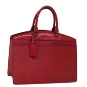 Pre-owned Leather louis-vuitton-bags Louis Vuitton Vintage , Red , Dam...