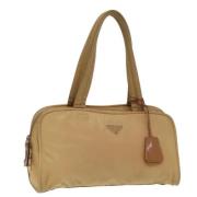 Pre-owned Nylon prada-bags Prada Vintage , Brown , Dames