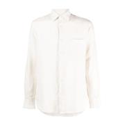 Ghiaccio Shirt voor Mannen Aspesi , White , Heren