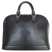 Pre-owned Leather louis-vuitton-bags Louis Vuitton Vintage , Black , D...