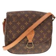 Pre-owned Canvas louis-vuitton-bags Louis Vuitton Vintage , Brown , Da...