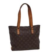 Pre-owned Canvas louis-vuitton-bags Louis Vuitton Vintage , Brown , Da...