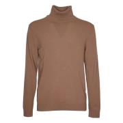 Stijlvolle Sweaters Collectie Daniele Fiesoli , Brown , Heren