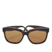 Pre-owned Acetate sunglasses Celine Vintage , Brown , Dames