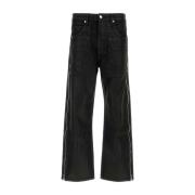 Klassieke zwarte denim jeans Purple Brand , Black , Heren