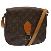 Pre-owned Canvas louis-vuitton-bags Louis Vuitton Vintage , Brown , Da...