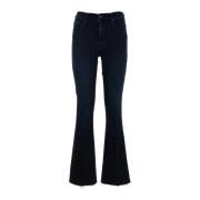 Denim Weekender Fray Jeans Mother , Blue , Dames