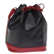 Pre-owned Leather louis-vuitton-bags Louis Vuitton Vintage , Black , D...