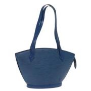 Pre-owned Leather louis-vuitton-bags Louis Vuitton Vintage , Blue , Da...