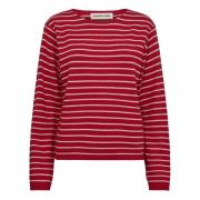 Cosmo Breton Sweater Designers Remix , Red , Dames