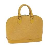 Pre-owned Leather louis-vuitton-bags Louis Vuitton Vintage , Yellow , ...