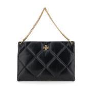 Zwarte Diamant Schoudertas Tory Burch , Black , Dames