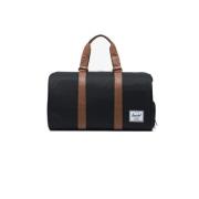 Klassieke Zwarte Duffel Tas Herschel , Black , Heren